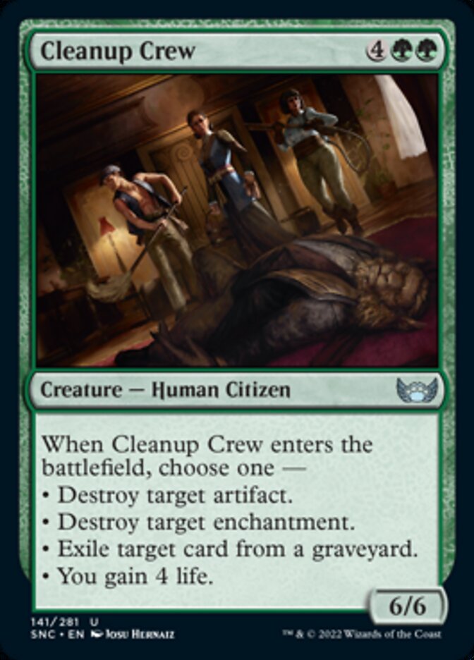 Cleanup Crew [Streets of New Capenna] | Card Merchant Takapuna