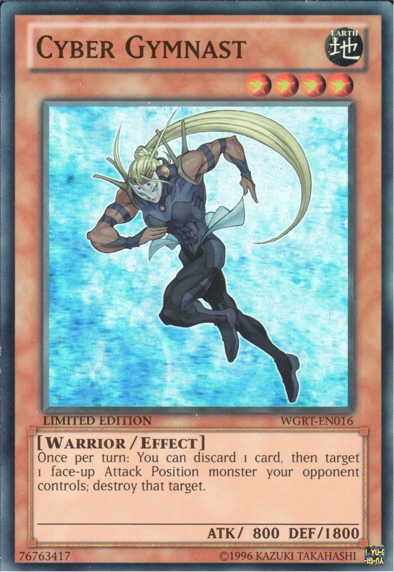 Cyber Gymnast [WGRT-EN016] Super Rare | Card Merchant Takapuna