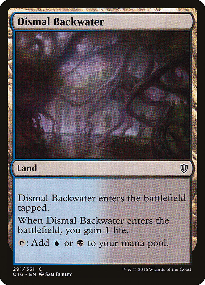 Dismal Backwater [Commander 2016] | Card Merchant Takapuna