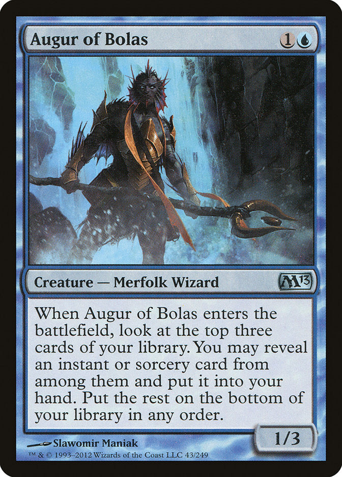 Augur of Bolas [Magic 2013] | Card Merchant Takapuna