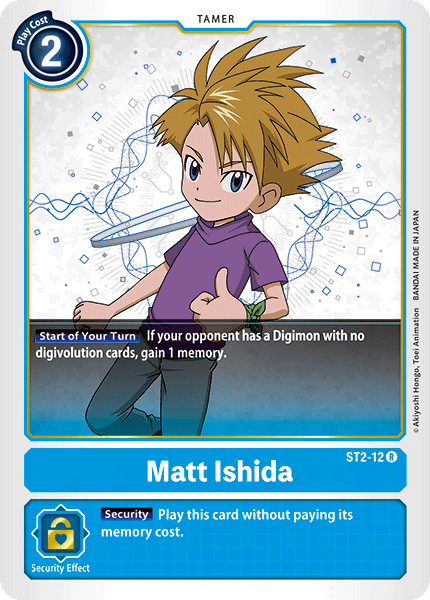 Matt Ishida [ST2-12] [Starter Deck: Cocytus Blue] | Card Merchant Takapuna