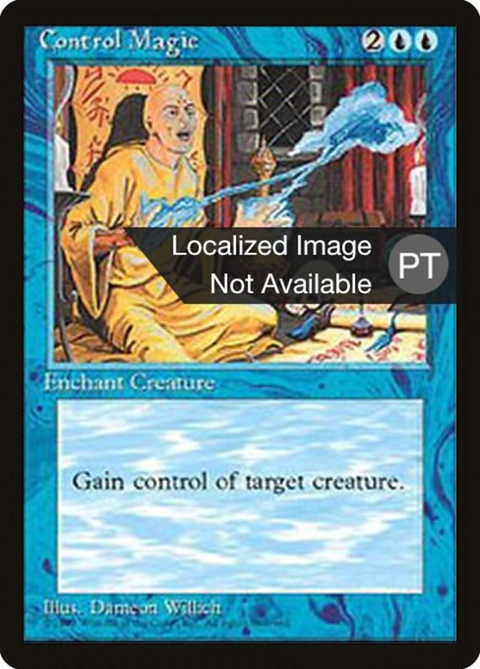 Control Magic [Fourth Edition (Foreign Black Border)] | Card Merchant Takapuna