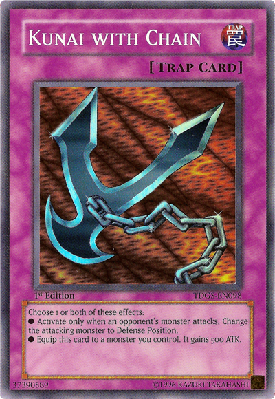 Kunai with Chain [TDGS-EN098] Super Rare | Card Merchant Takapuna