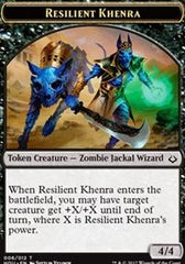 Resilient Khenra // Cat Double-Sided Token [Hour of Devastation Tokens] | Card Merchant Takapuna