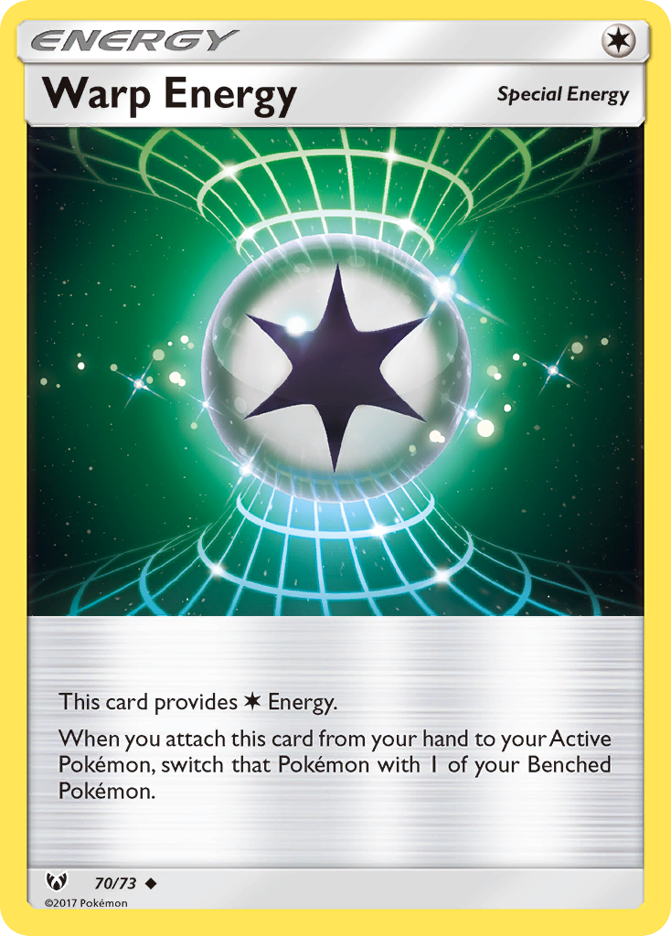 Warp Energy (70/73) [Sun & Moon: Shining Legends] | Card Merchant Takapuna