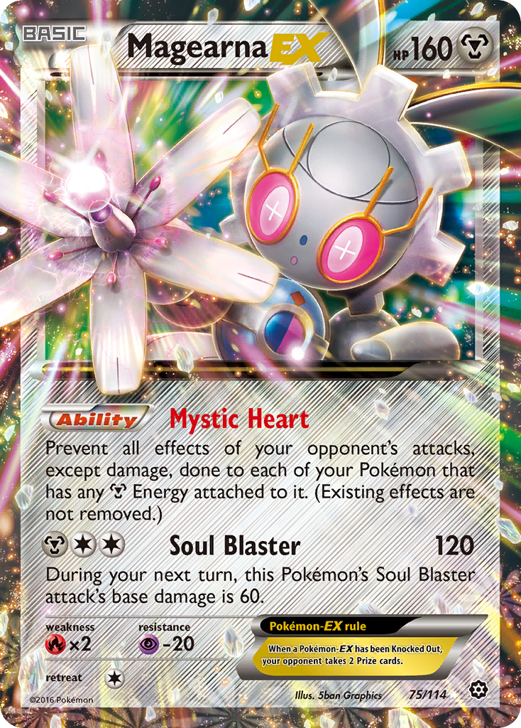 Magearna EX (75/114) [XY: Steam Siege] | Card Merchant Takapuna