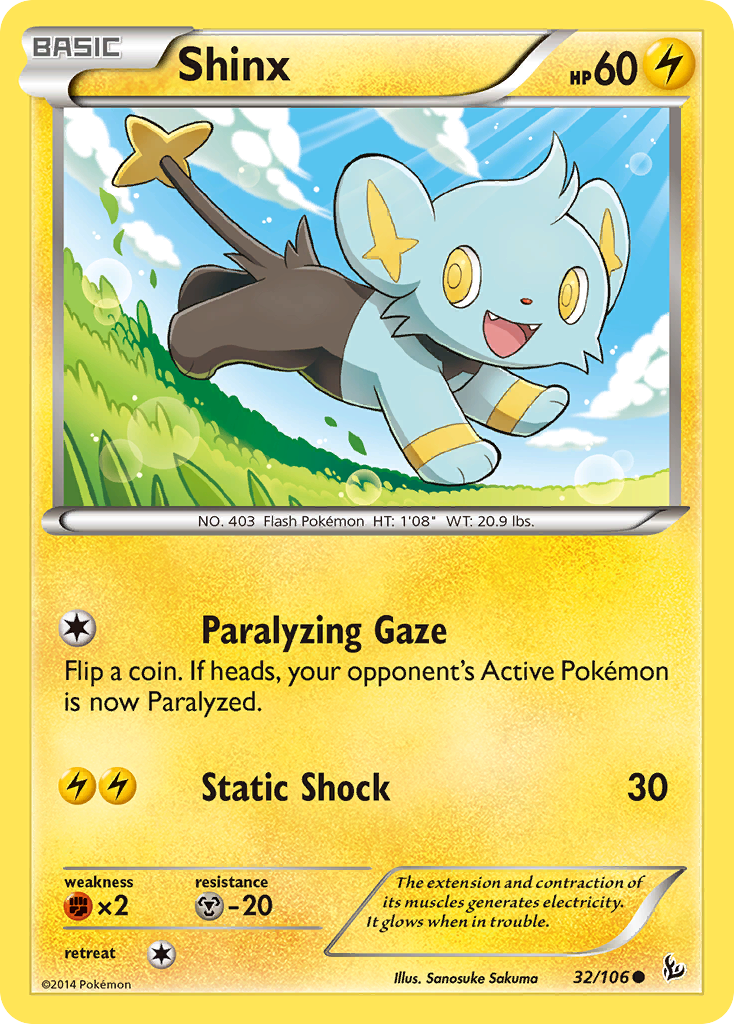 Shinx (32/106) [XY: Flashfire] | Card Merchant Takapuna