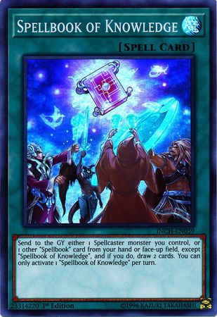 Spellbook of Knowledge [INCH-EN059] Super Rare | Card Merchant Takapuna