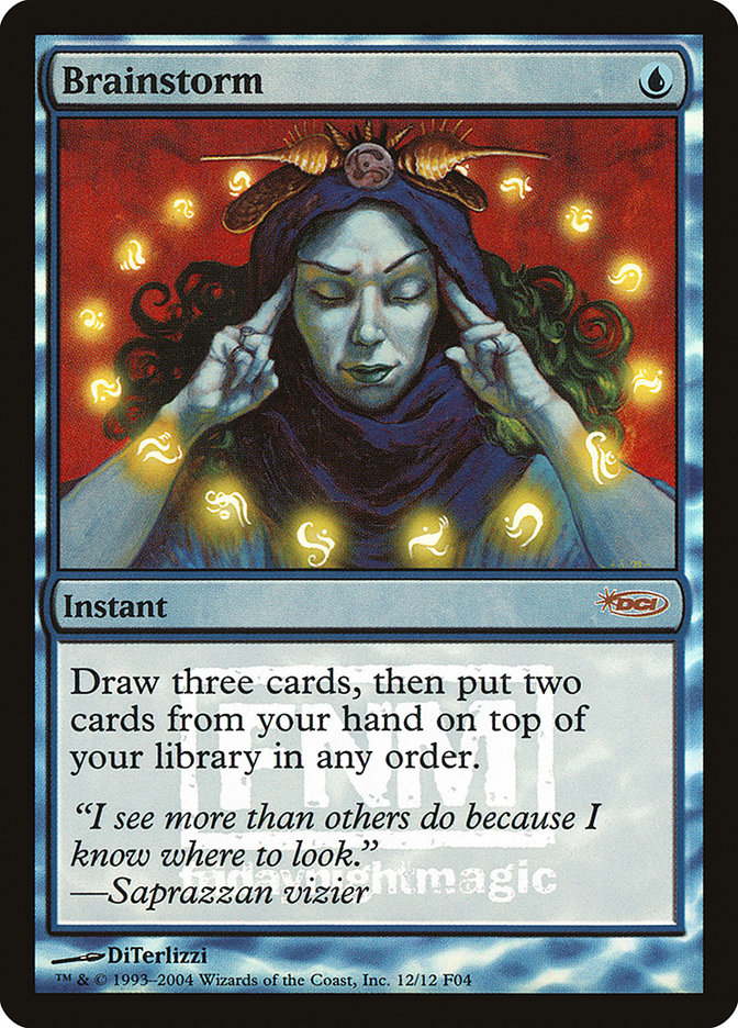 Brainstorm [Friday Night Magic 2004] | Card Merchant Takapuna