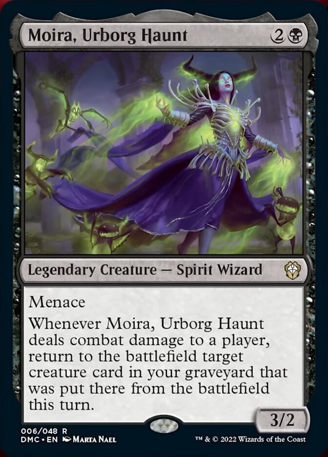 Moira, Urborg Haunt [Dominaria United Commander] | Card Merchant Takapuna