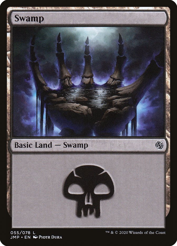 Swamp (55) [Jumpstart] | Card Merchant Takapuna