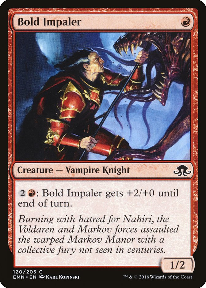 Bold Impaler [Eldritch Moon] | Card Merchant Takapuna