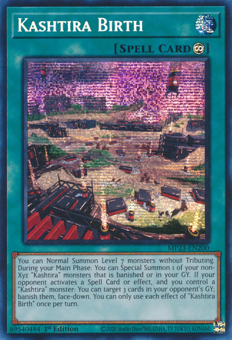 Kashtira Birth [MP23-EN200] Prismatic Secret Rare | Card Merchant Takapuna