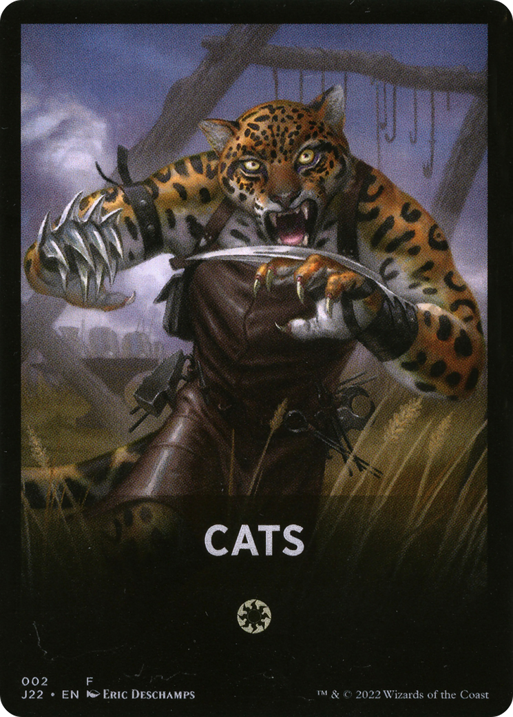 Cats Theme Card [Jumpstart 2022 Front Cards] | Card Merchant Takapuna