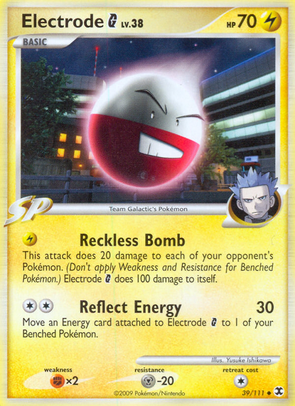 Electrode G (39/111) [Platinum: Rising Rivals] | Card Merchant Takapuna