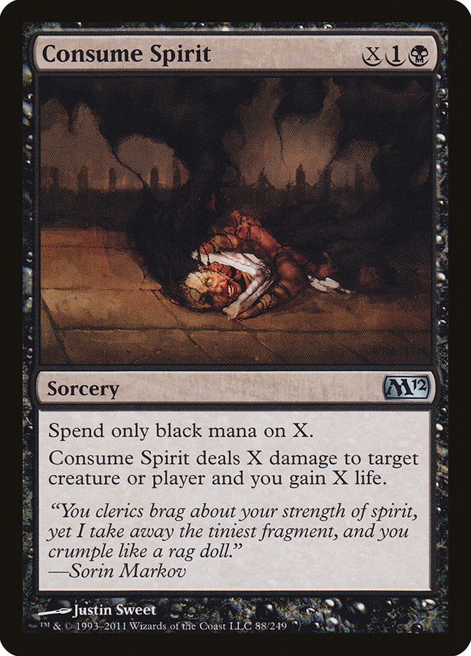 Consume Spirit [Magic 2012] | Card Merchant Takapuna