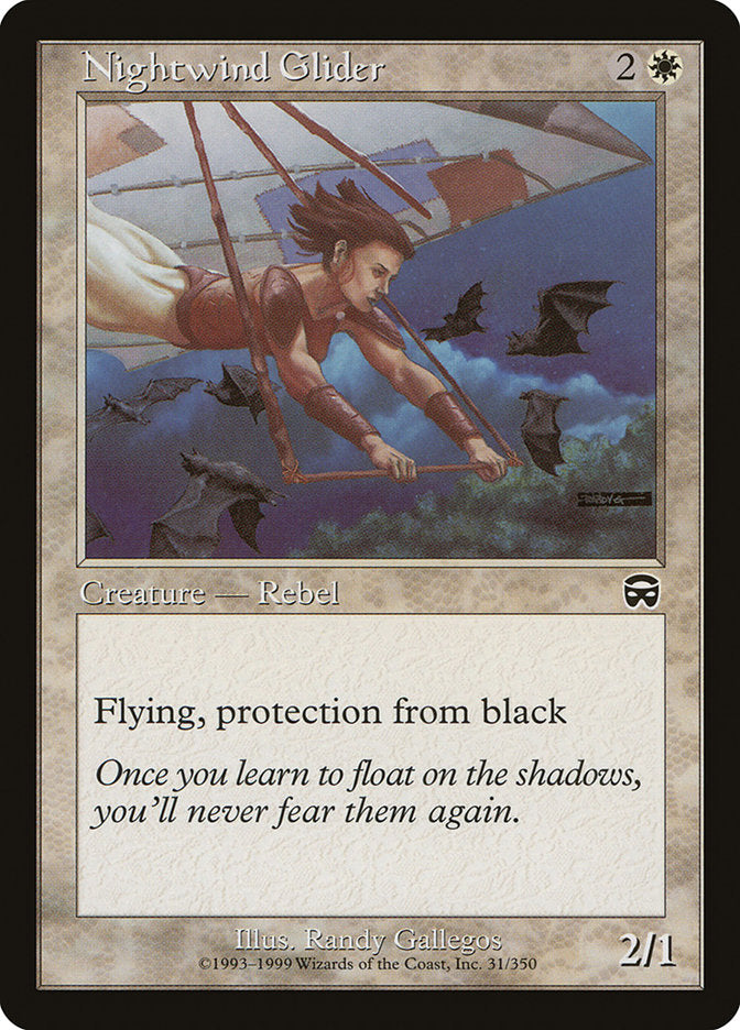 Nightwind Glider [Mercadian Masques] | Card Merchant Takapuna