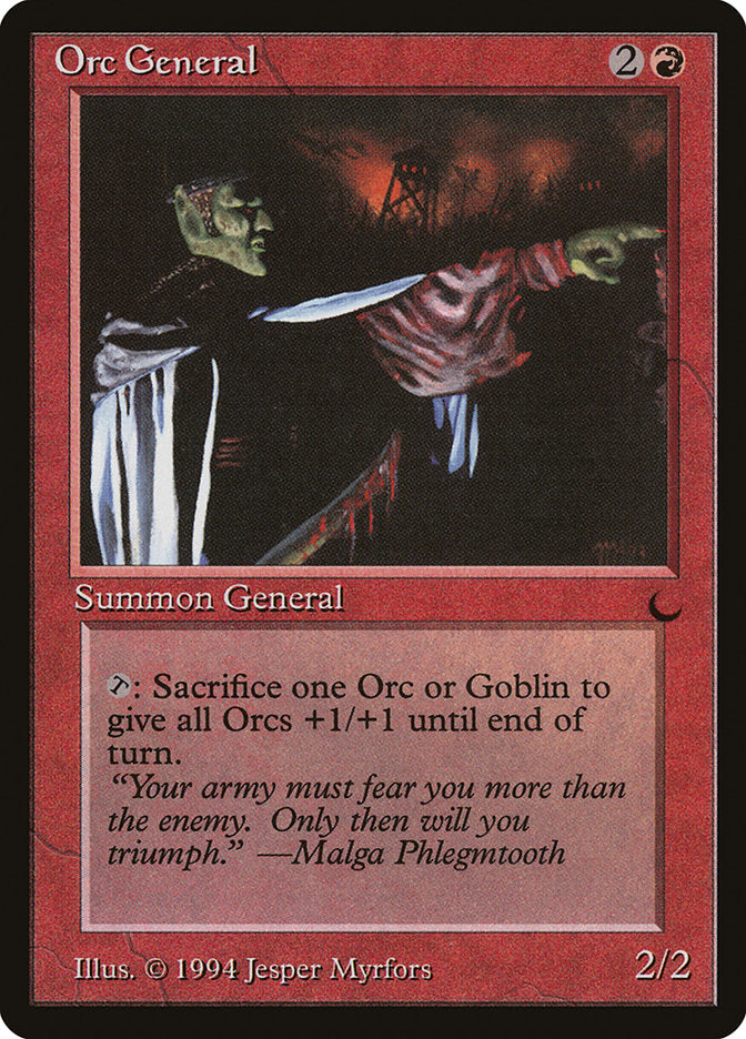 Orc General [The Dark] | Card Merchant Takapuna