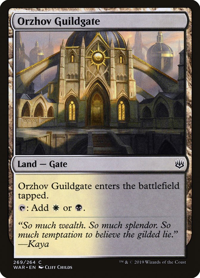 Orzhov Guildgate [War of the Spark] | Card Merchant Takapuna