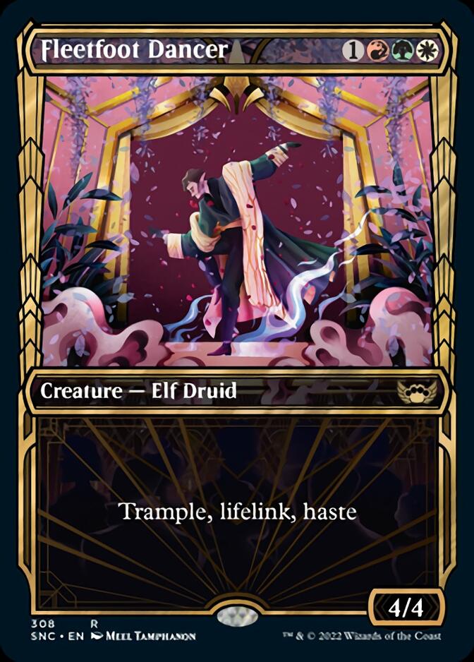 Fleetfoot Dancer (Showcase Golden Age) [Streets of New Capenna] | Card Merchant Takapuna