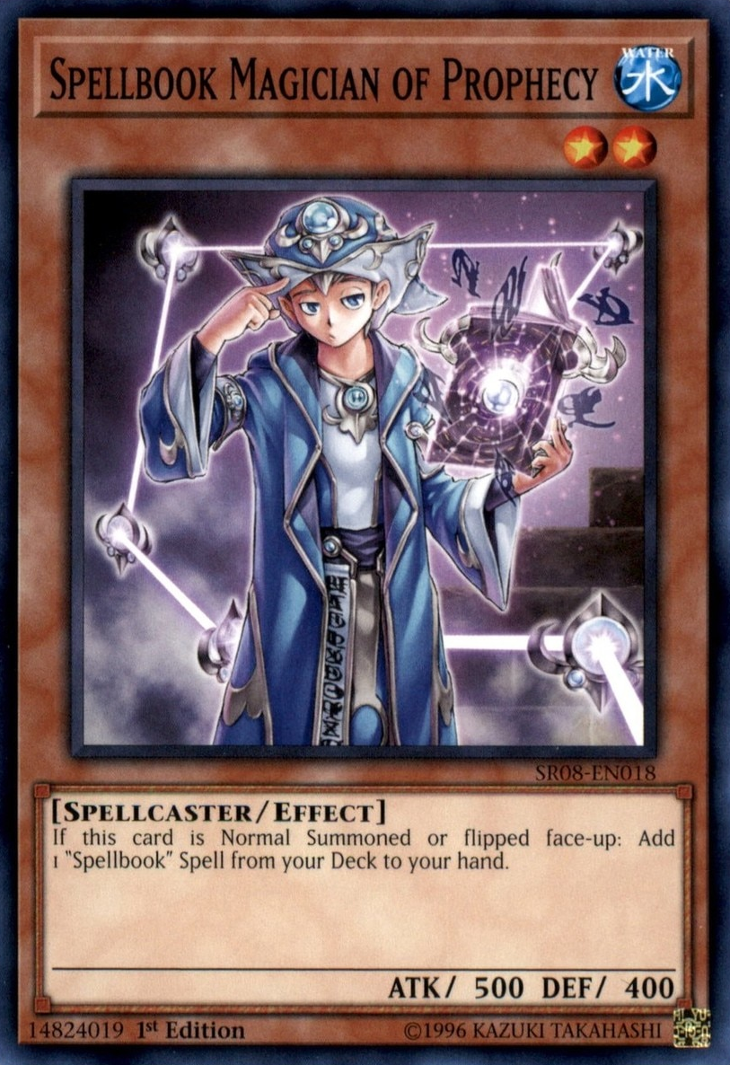 Spellbook Magician of Prophecy [SR08-EN018] Common | Card Merchant Takapuna