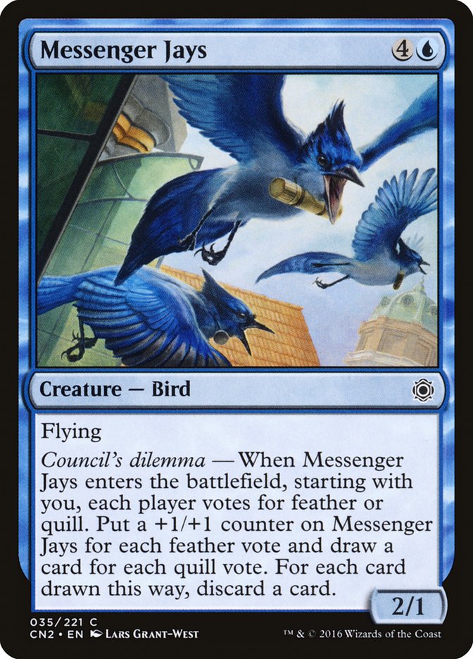 Messenger Jays [Conspiracy: Take the Crown] | Card Merchant Takapuna