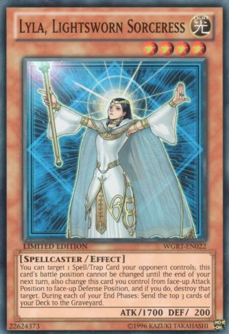 Lyla, Lightsworn Sorceress [WGRT-EN022] Super Rare | Card Merchant Takapuna