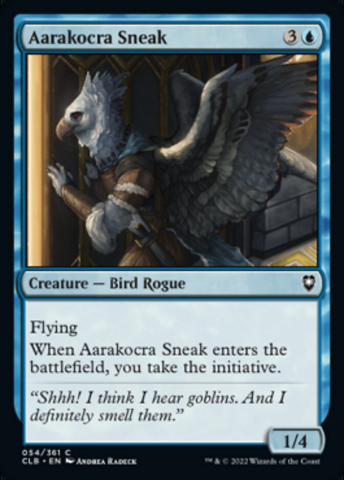 Aarakocra Sneak [Commander Legends: Battle for Baldur's Gate] | Card Merchant Takapuna