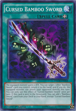 Cursed Bamboo Sword [NECH-EN068] Common | Card Merchant Takapuna