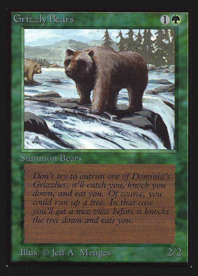 Grizzly Bears [International Collectors' Edition] | Card Merchant Takapuna