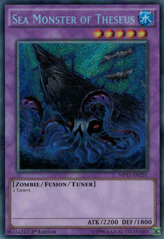 Sea Monster of Theseus [MP17-EN231] Secret Rare | Card Merchant Takapuna