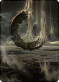 Wasteland Art Card [Zendikar Rising Art Series] | Card Merchant Takapuna