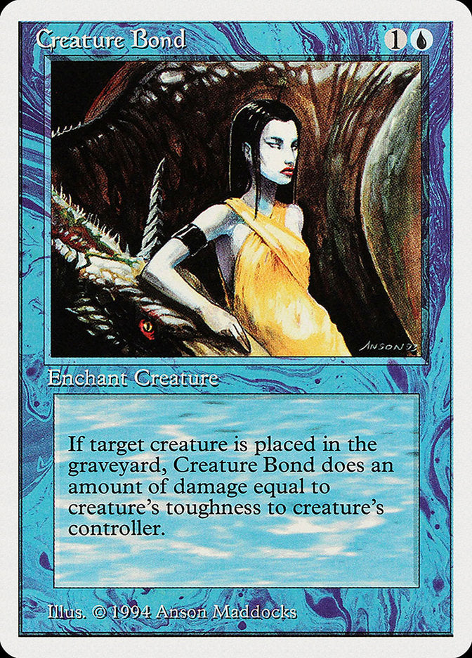 Creature Bond [Summer Magic / Edgar] | Card Merchant Takapuna