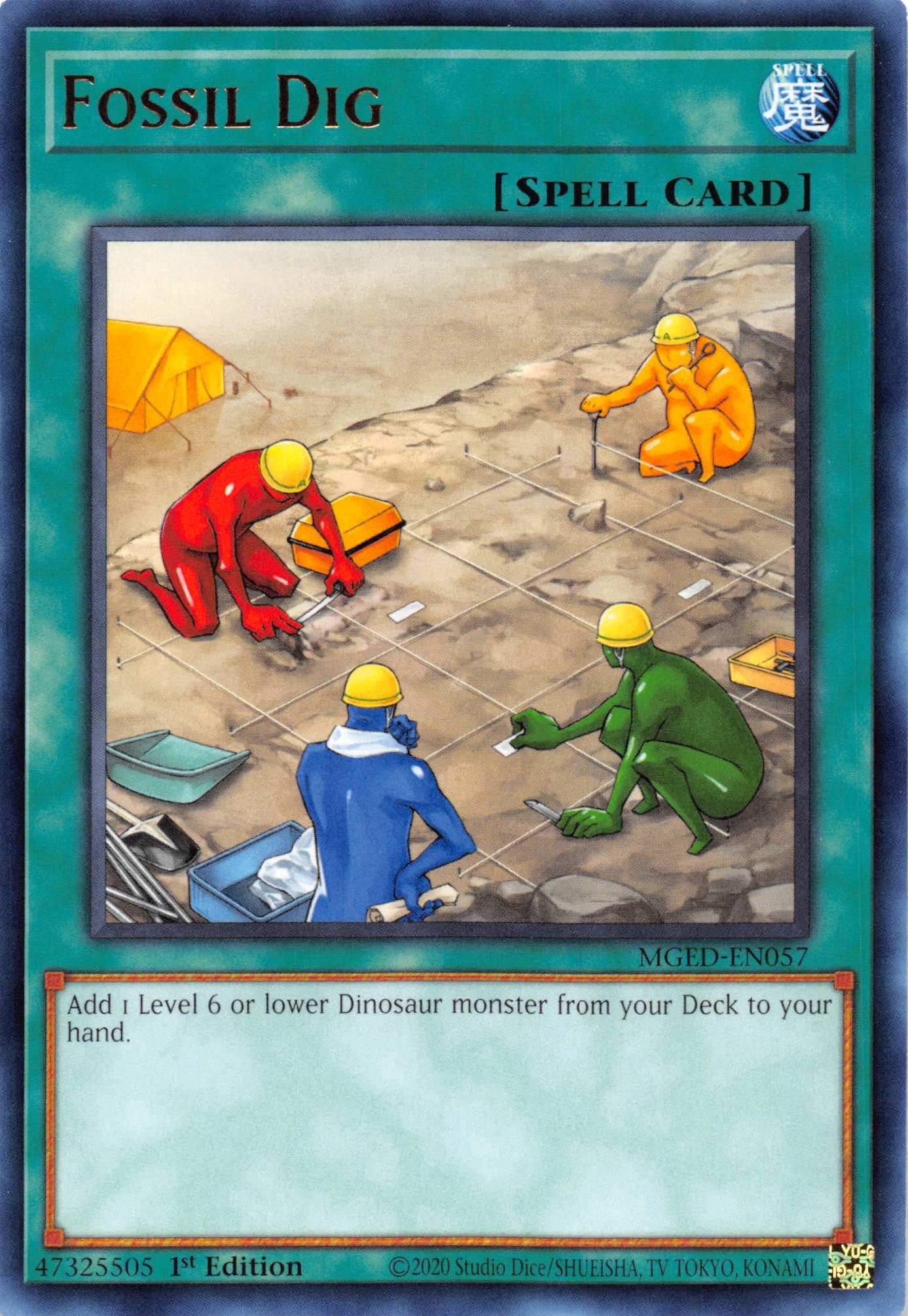 Fossil Dig [MGED-EN057] Rare | Card Merchant Takapuna