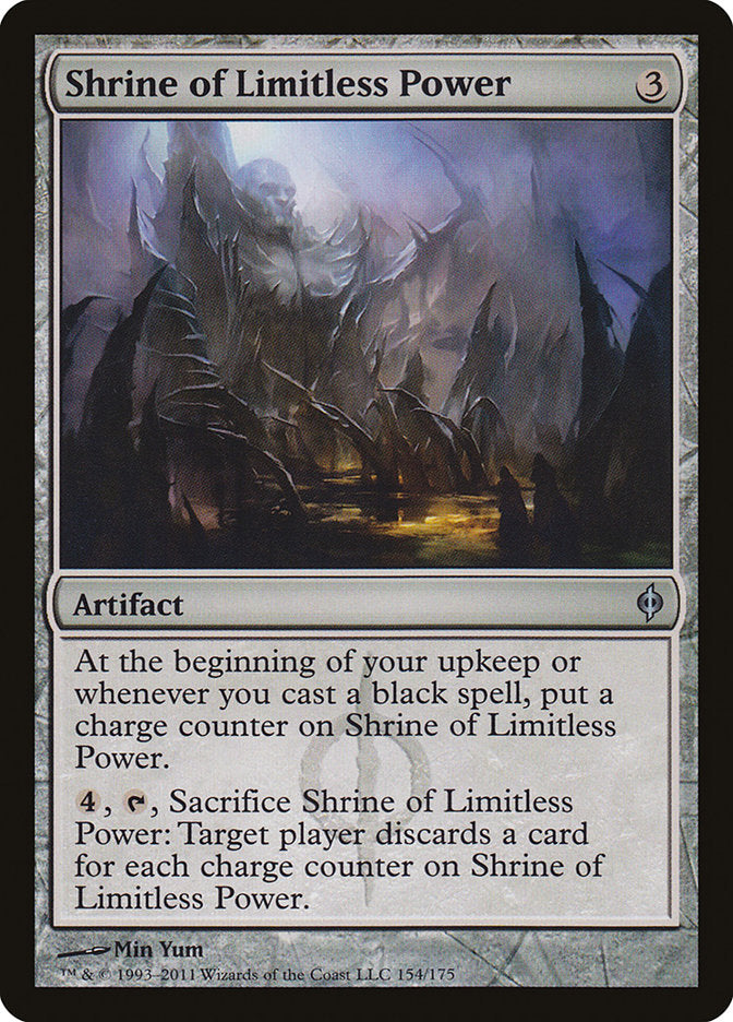 Shrine of Limitless Power [New Phyrexia] | Card Merchant Takapuna