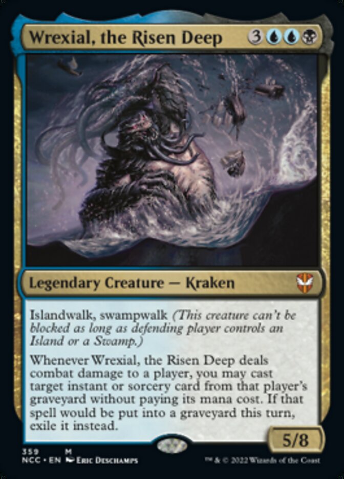 Wrexial, the Risen Deep [Streets of New Capenna Commander] | Card Merchant Takapuna