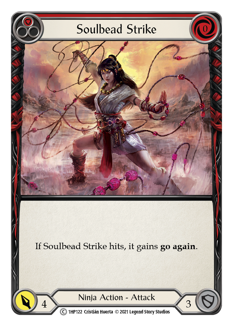 Soulbead Strike (Red) [1HP122] (History Pack 1) | Card Merchant Takapuna