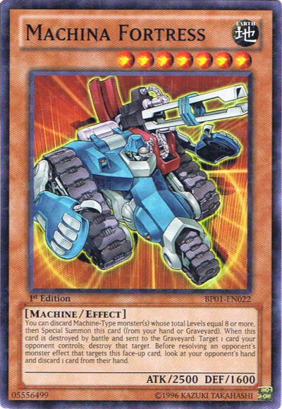 Machina Fortress [BP01-EN022] Starfoil Rare | Card Merchant Takapuna