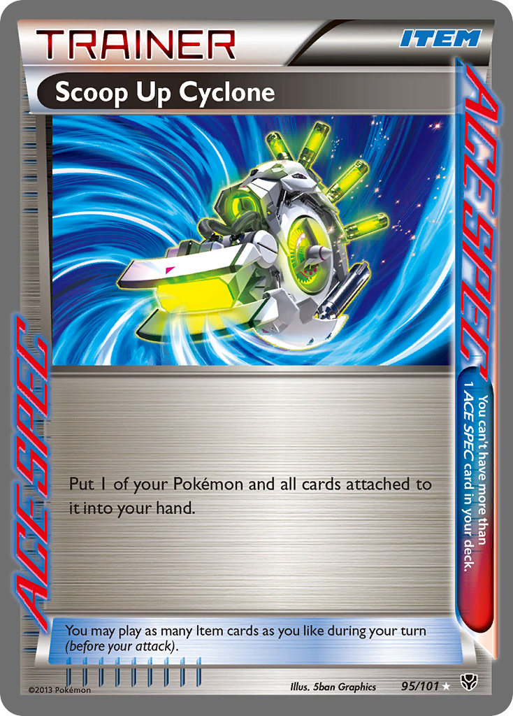 Scoop Up Cyclone (95/101) [Black & White: Plasma Blast] | Card Merchant Takapuna