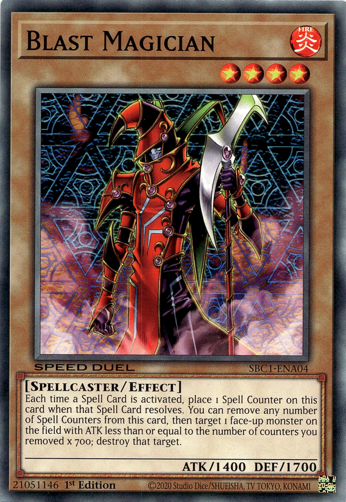 Blast Magician [SBC1-EN004] Common | Card Merchant Takapuna