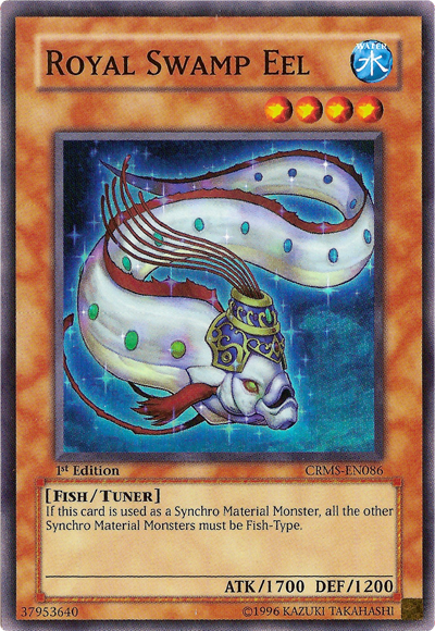 Royal Swamp Eel [CRMS-EN086] Super Rare | Card Merchant Takapuna