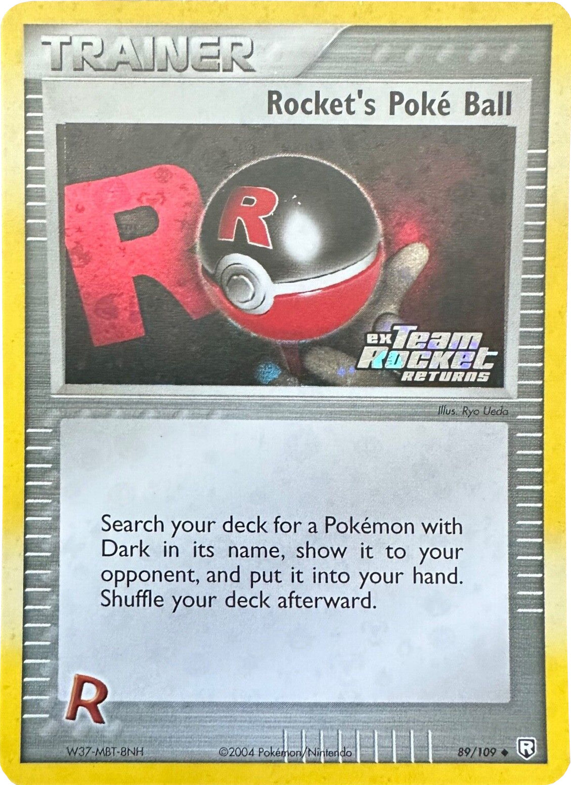 Rocket's Poke Ball (89/109) (Stamped) [EX: Team Rocket Returns] | Card Merchant Takapuna