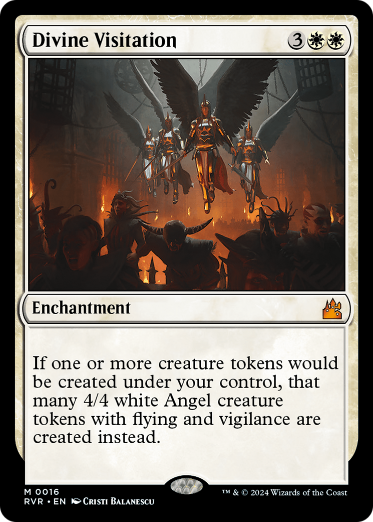 Divine Visitation [Ravnica Remastered] | Card Merchant Takapuna