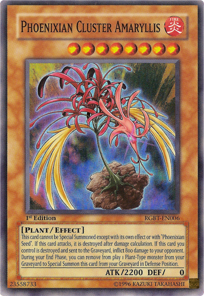 Phoenixian Cluster Amaryllis [RGBT-EN006] Super Rare | Card Merchant Takapuna