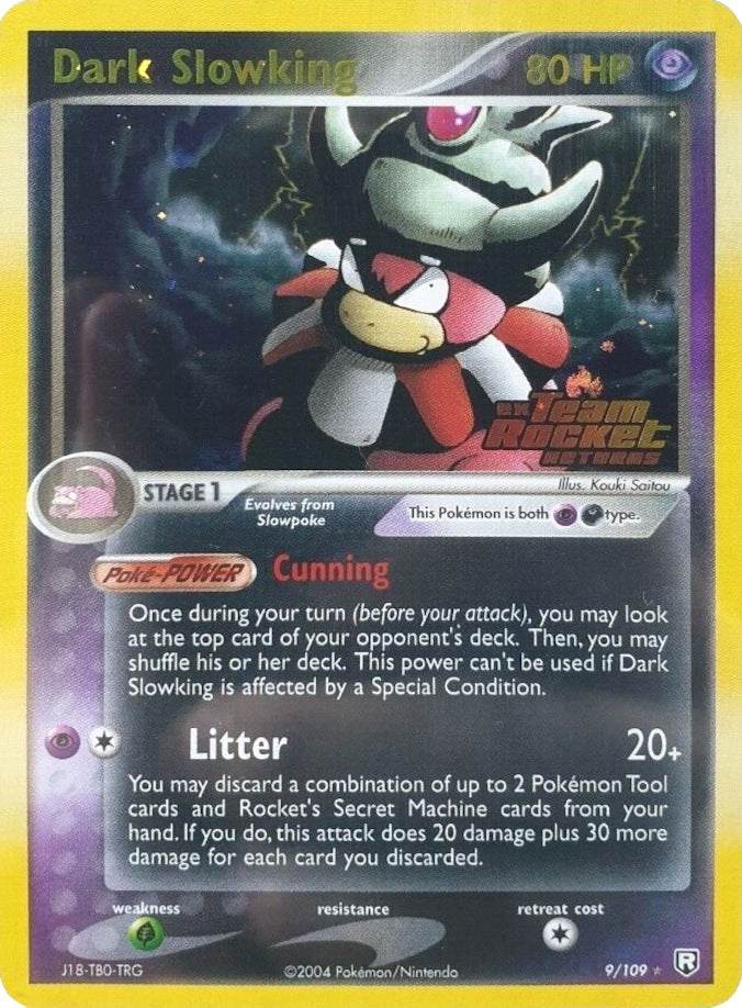 Dark Slowking (9/109) (Stamped) [EX: Team Rocket Returns] | Card Merchant Takapuna