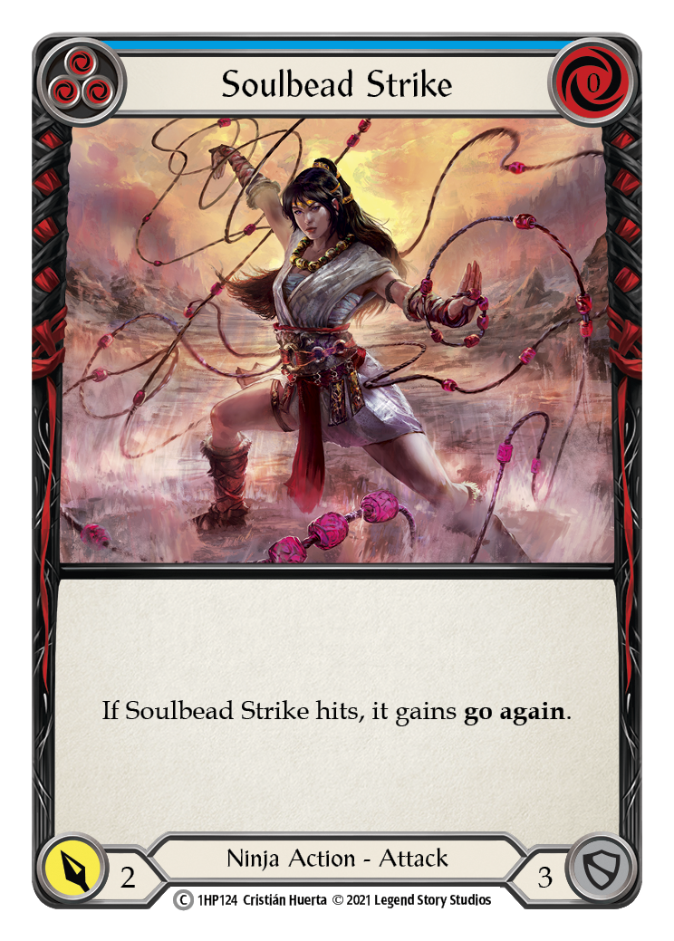 Soulbead Strike (Blue) [1HP124] (History Pack 1) | Card Merchant Takapuna