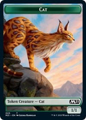 Cat (020) // Dog Double-Sided Token [Core Set 2021 Tokens] | Card Merchant Takapuna