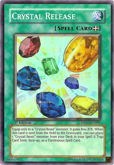 Crystal Release [DP07-EN019] Super Rare | Card Merchant Takapuna