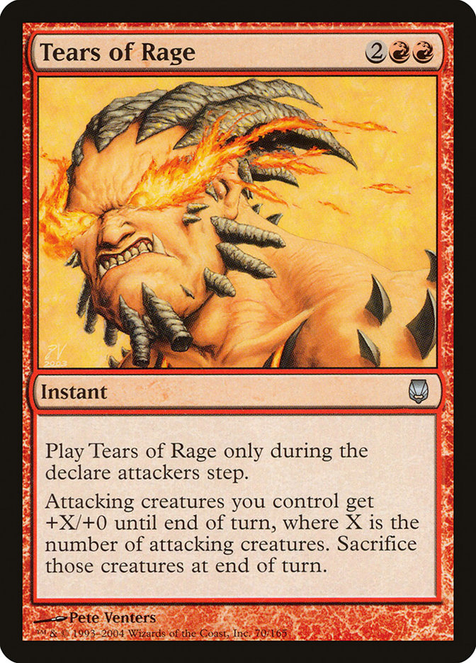 Tears of Rage [Darksteel] | Card Merchant Takapuna