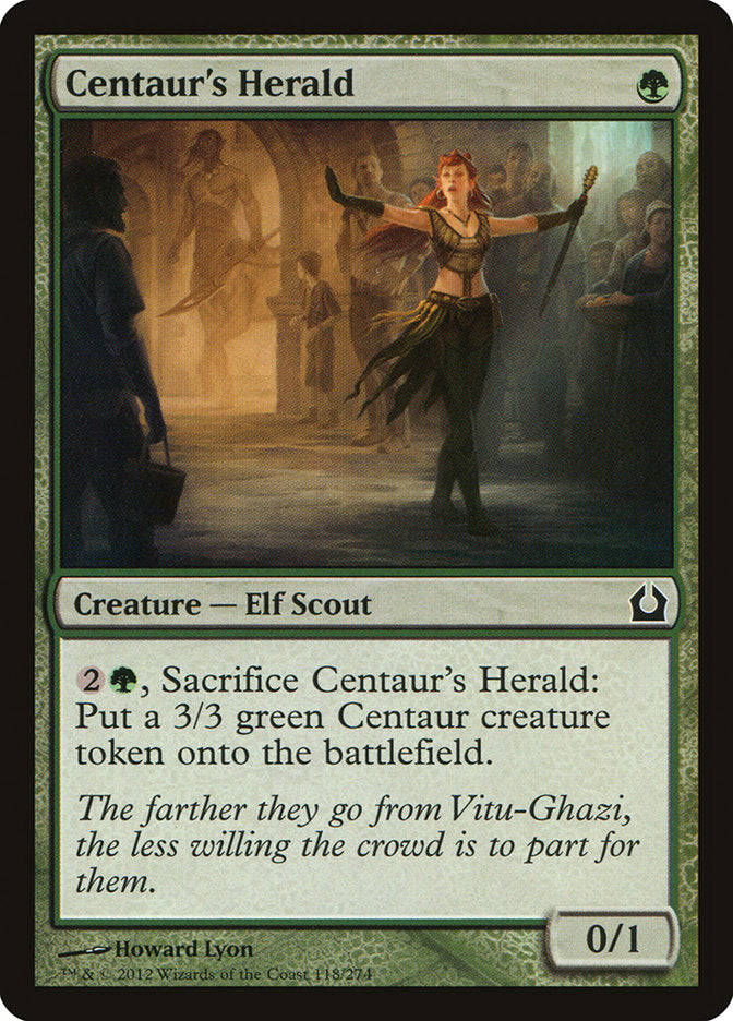 Centaur's Herald [Return to Ravnica] | Card Merchant Takapuna